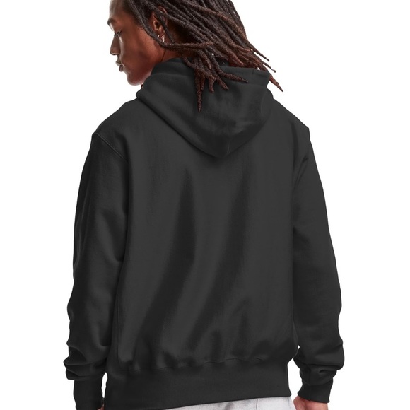 Champion Black W/ Gold Metallic Hoodie - Picture 4 of 7